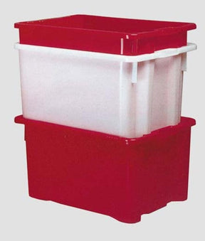 ICS Cassa uva, per alimenti, in due capacità e due colori. Rosso / Lt.  65 ICS (2494692)