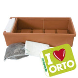 Kit Vaso Orto Terrazzo con riserva d'acqua - Verdemax Terracotta Verdemax (2494884)