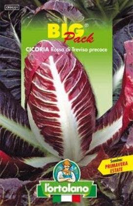 L'Ortolano CICORIA ROSSA DI TREVISO PRECOCE BIG PACK - Semi in busta L'Ortolano (2495008)