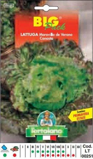 L'ortolano Lattuga Maravilla De Verano Canasta Big Pack - Busta Sementi L'Ortolano (2495026)