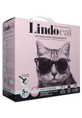 Lettiera Agglomerante Baby Powder - Lindocat 5 kg Lindocat (2495238)