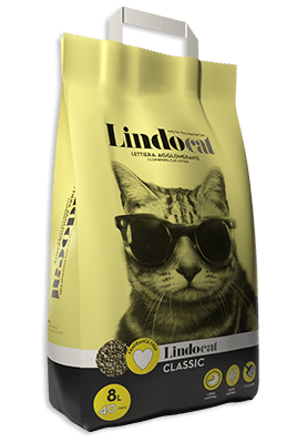 Lettiera Agglomerante Classic con Bentonite Naturale Lindocat Lt.   8 Lindocat