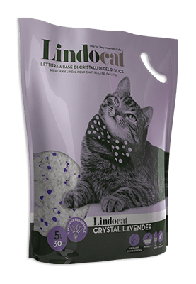 Lettiera Crystal al Silicio - Profumo di Lavanda - 5 lt - Lindocat Lindocat (2495246)