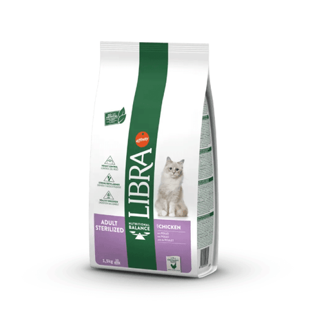 Libra Affinity Gatti Sterilizzati Con Pollo 1,5 kg Libra Affinity (2495266)