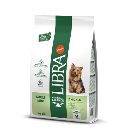 Libra Affinity Mini Adult per Cani con Pollo - 3 kg Libra Affinity (2495270)