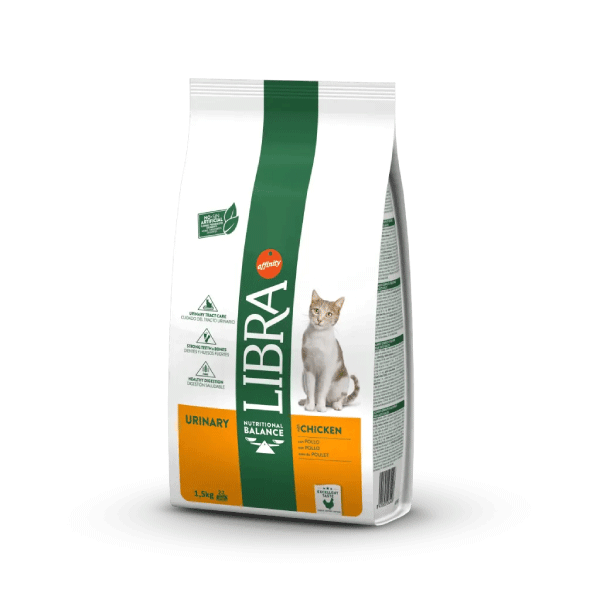 Libra Affinity Urinary per Gatti con Pollo 1,5 kg Libra Affinity (2495271)