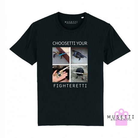 Maglietti Musetti Fighteretti - Uomo Nero / M Musetti Animaletti (2495336)