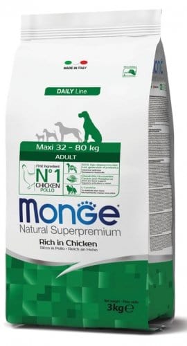 Monge Natural Superpremium Maxi Adult per Cani - Pollo Monge Superpremium