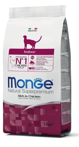 Monge Superpremium Indoor per Gatto - Pollo 1,5 kg Monge Superpremium (2495773)