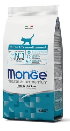 Monge Superpremium Kitten - Pollo 1,5 kg Monge Superpremium (2495776)