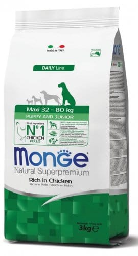 Monge Superpremium Maxi Puppy & Junior - Pollo 12 kg Monge Superpremium (2495781)