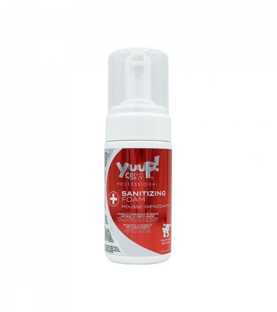 Mousse Igienizzante per Cani e Gatti - 100 ml Yuup Professional (2495808)