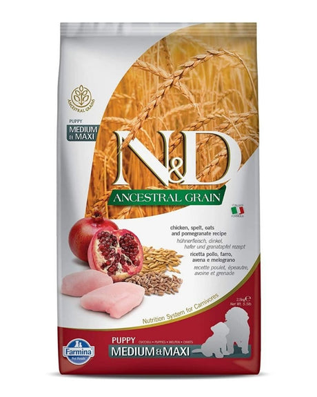 N&D Farmina Ancestral Puppy Medium - Maxi al Pollo 2,5 kg N&D Farmina (2495840)