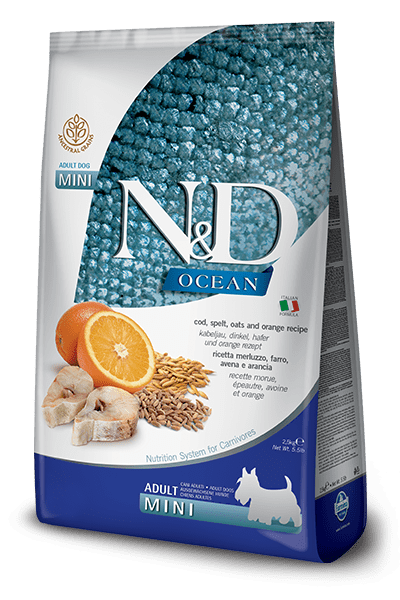 N&D Farmina Ocean Ancestral Adult Mini al Merluzzo 2,5 kg N&D Farmina (2495842)