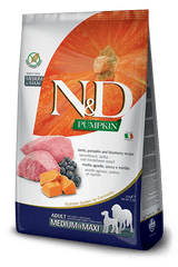 N&D Farmina Pumpkin Adult Medium - Maxi Agnello e Mirtilli 12 kg N&D Farmina (2495849)