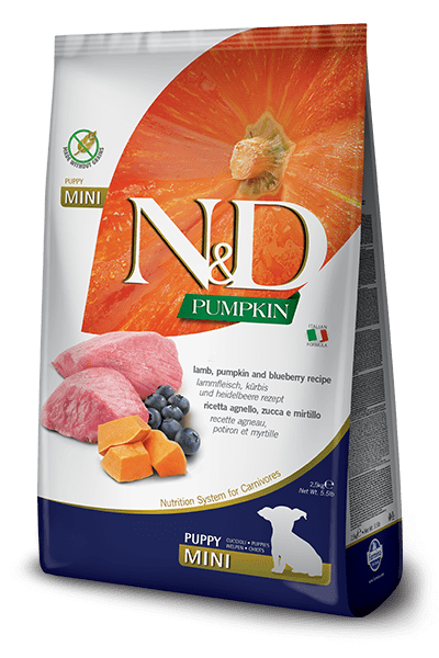 N&D Farmina Pumpkin Puppy Mini Agnello e Mirtillo 2,5 kg N&D Farmina (2495854)