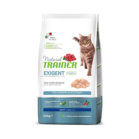 Natural Trainer Exigent Adult con Carni bianche 1,5 kg Natural Trainer (2495909)