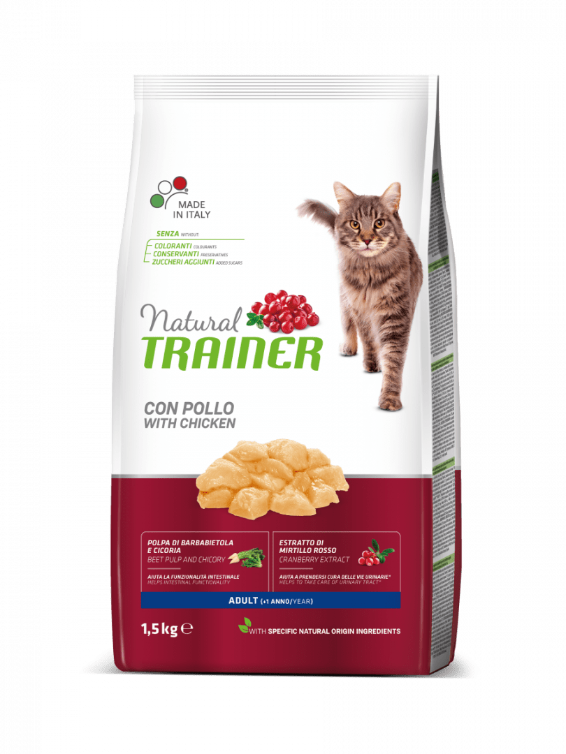 Natural trainer - Gatto Adulto - Pollo 1,5 kg Natural Trainer (2495891)