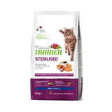 Natural Trainer gatto Adulto Sterilizzato al Salmone 1,5 kg Natural Trainer (2495912)