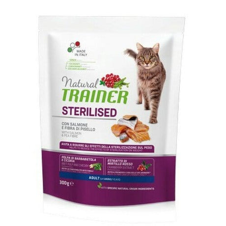 Natural Trainer gatto Adulto Sterilizzato alle Carni Bianche 300 gr Natural Trainer (2495916)