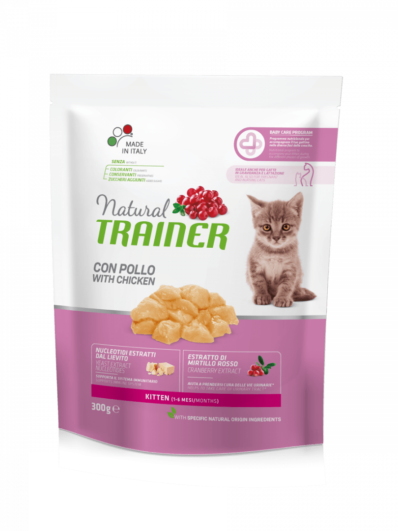 Natural Trainer Kitten al Pollo 300 gr Natural Trainer (2495920)