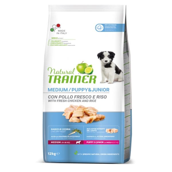 Natural Trainer Medium Puppy & Junior 12 kg Natural Trainer (2495924)