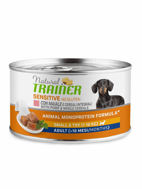 Natural Trainer Sensitive Small & Toy Adult - Maiale - 150 gr Natural Trainer (2495958)