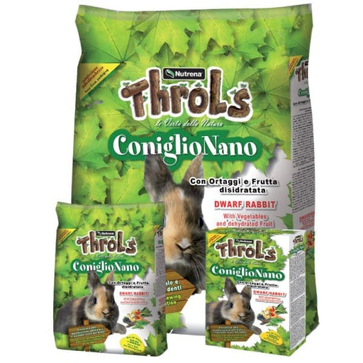 Nutrena Throls Coniglio Nano - con ortaggi e frutta 15 kg Nutrena GRAN forma