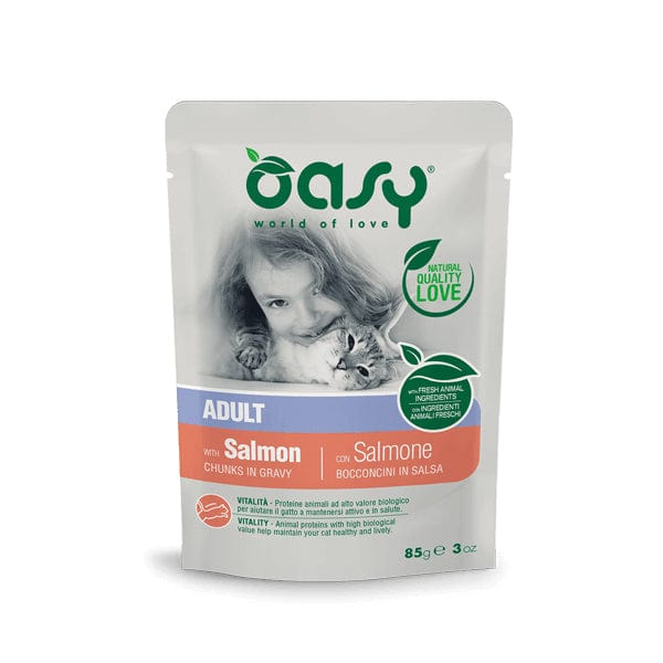 Oasy Adult Bocconcini in Salsa - Bustine Salmone Oasy (2496064)