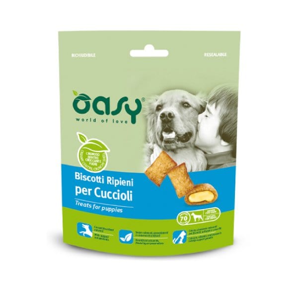 Oasy Biscotti ripieni - Snack per Cuccioli al Pollo Oasy (2496068)