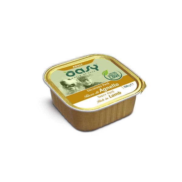 Oasy Delizioso Paté - Adult - Umido per Cani Agnello Oasy (2496079)