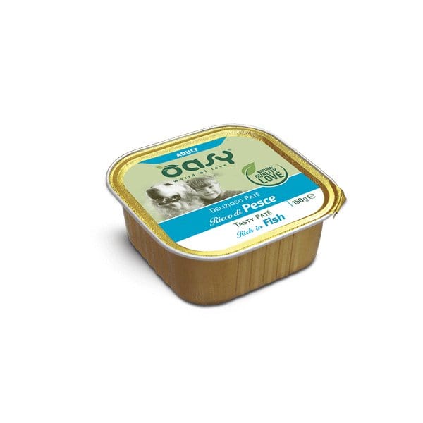 Oasy Delizioso Paté - Adult - Umido per Cani Pesce Oasy (2496078)