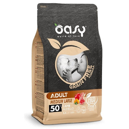 Oasy Grain Free Adult Medium\Large Agnello 12 kg Oasy (2496093)