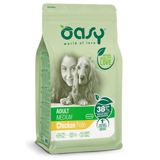 Oasy Lifestage Adult Medium al Pollo 3 kg Oasy (2496139)