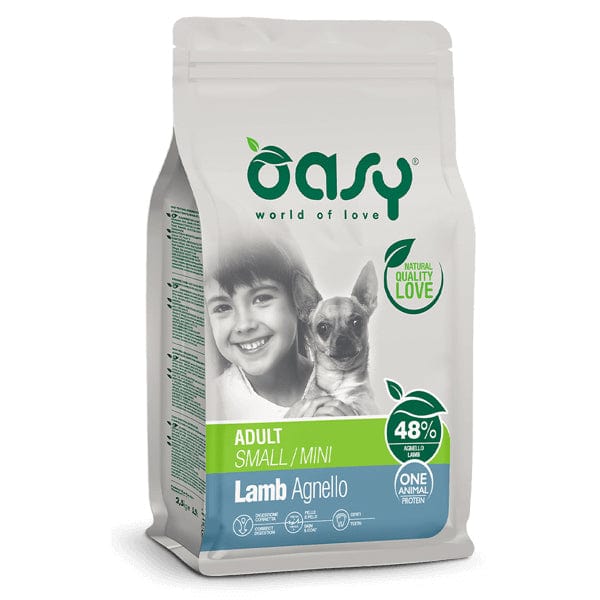 Oasy Mono Proteico Adult Mini Agnello 2,5 kg Oasy (2496202)