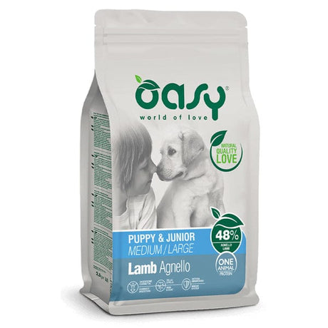 Oasy Mono Proteico Puppy & Junior Medium/Large Agnello Oasy (2496211)