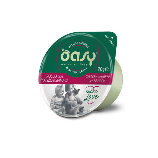 Oasy More Love Green Cup - 9 Gusti Manzo e Spinaci Oasy (2496232)