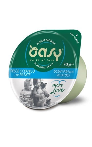 Oasy More Love Green Cup - 9 Gusti Pesce e Patate Oasy (2496233)