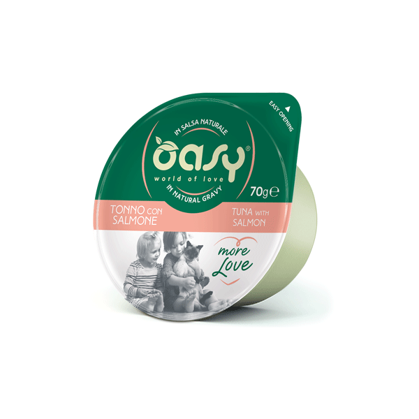 Oasy More Love Green Cup - 9 Gusti Tonno e Salmone Oasy (2496229)