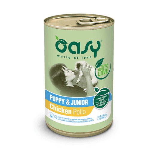 Oasy Paté Lifestage - Puppy & Junior al Pollo - 400 gr Oasy (2496266)