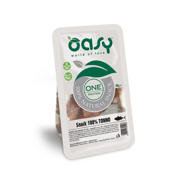 Oasy Snack Mono Proteico - per Cani Tonno Oasy (2496280)