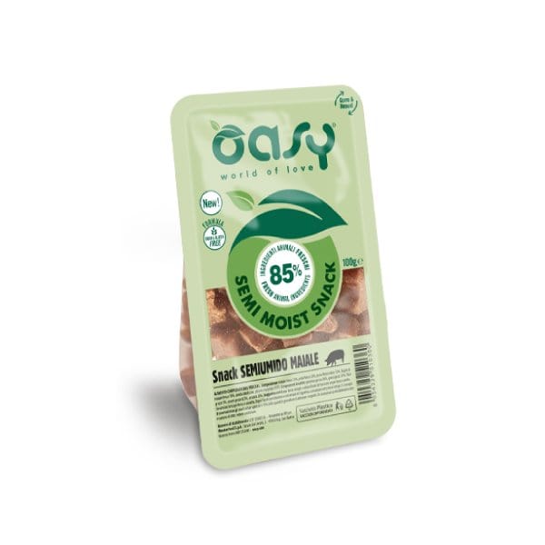 Oasy Snack Naturale Semiumido - per Cani Maiale Oasy (2496285)