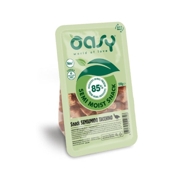 Oasy Snack Naturale Semiumido - per Cani Tacchino Oasy (2496286)