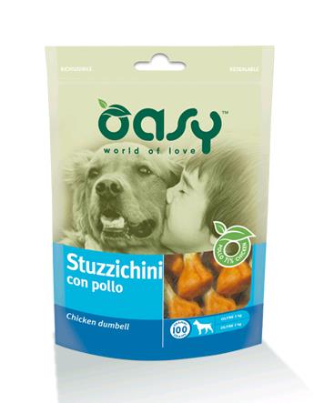 Oasy Snack Stuzzichini con Pollo - 100 gr Oasy (2496287)