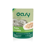 Oasy Specialità Naturale Busta - Umido per gatti Pollo e Mela Oasy (2496299)