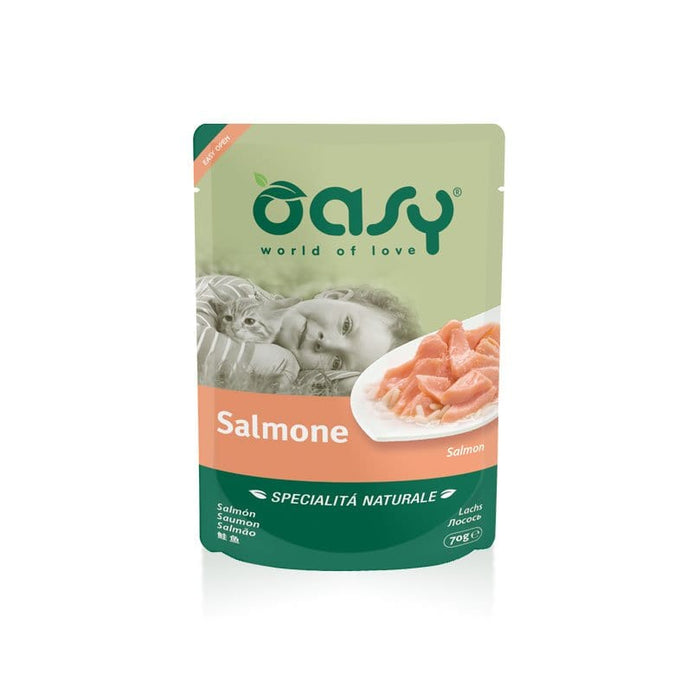 Oasy Specialità Naturale Busta - Umido per gatti Salmone Oasy (2496296)