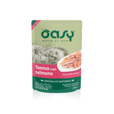 Oasy Specialità Naturale Busta - Umido per gatti Tonno e Salmone Oasy (2496289)