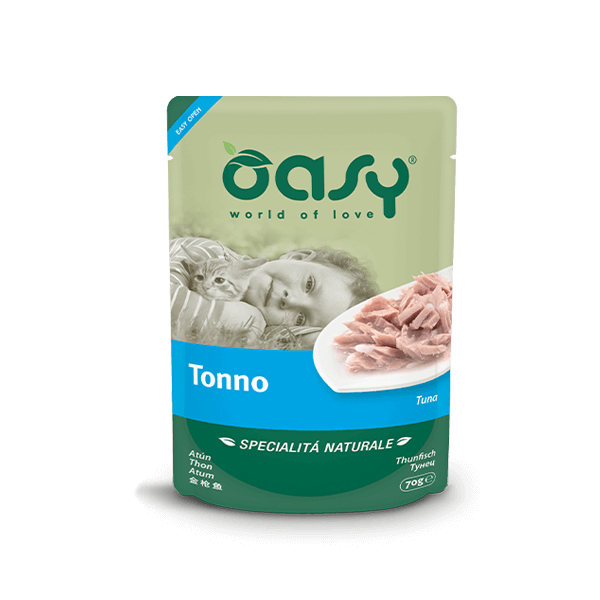 Oasy Specialità Naturale Busta - Umido per gatti Tonno Oasy (2496302)