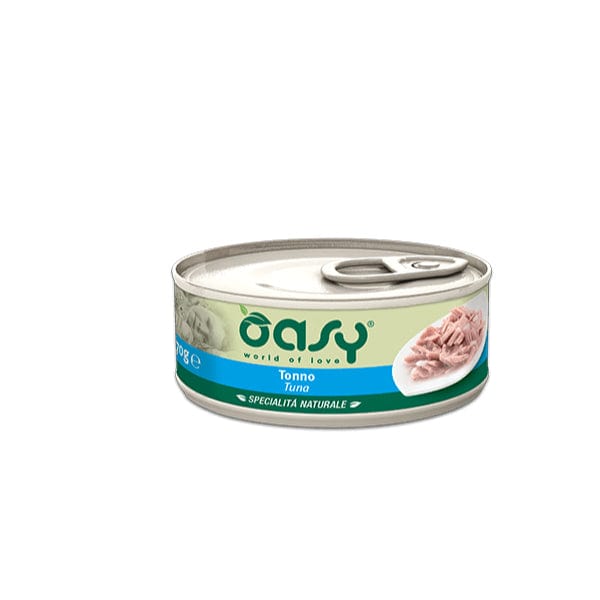 Oasy Specialità Naturale Lattine - Umido per Gatti 70 gr / Tonno Oasy (2496330)