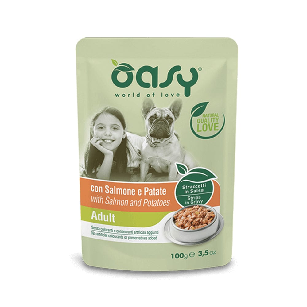 Oasy Straccetti in Salsa in bustina Salmone e Patate Oasy (2496356)